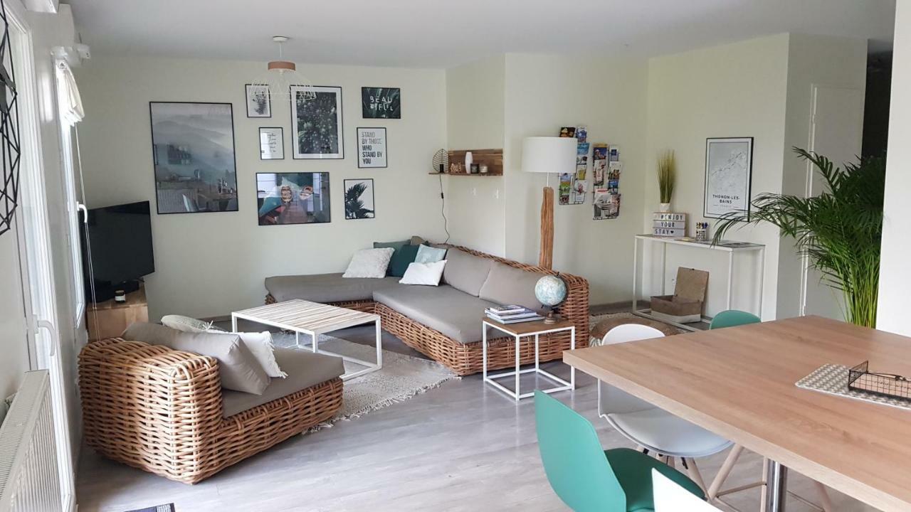 Apartamento Le Coeur Du Saphir Thonon-les-Bains Exterior foto